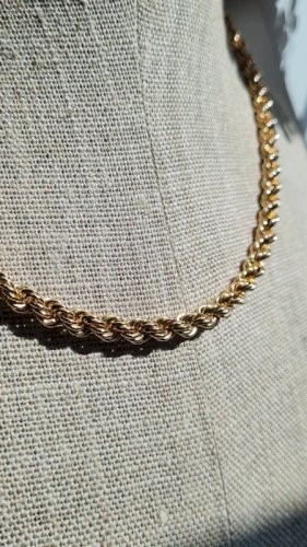 collier - ras de cou - plaqué or - GL