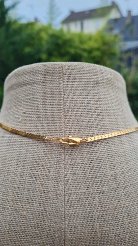 Collier -ras de cou vintage avec strass