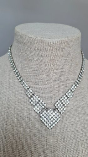 Collier - ras de cou vintage avec strass