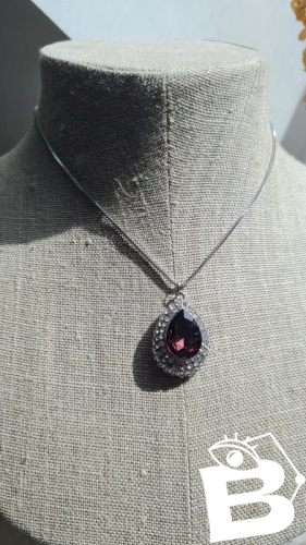 collier - ras de cou - vintage- collier fantaisie avec strass