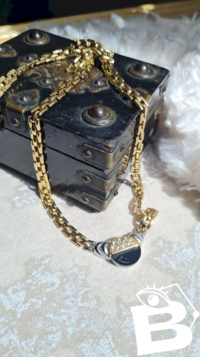 collier - ras de cou - vintage- collier fantaisie avec strass
