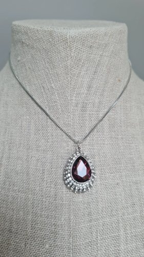 collier - ras de cou - vintage- collier fantaisie avec strass