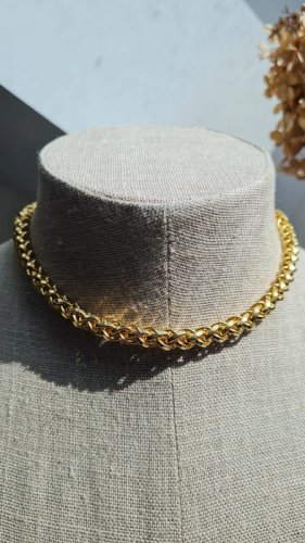 collier - ras de cou - vintage- collier fantaisie lourd 65 grs