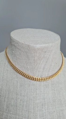 collier - ras de cou - vintage- collier fantaisie maille américaine