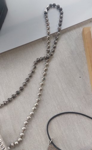 Collier / sautoir + bracelet, Dog Tag, bijoux GAS ^