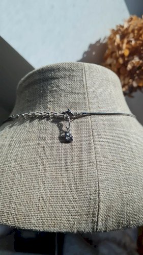 Collier Swarovski vintage étoile & cœur