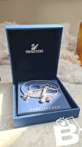 Collier Swarovski vintage étoile & cœur