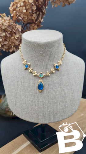 Collier vintage Les Néréides - ras de cou