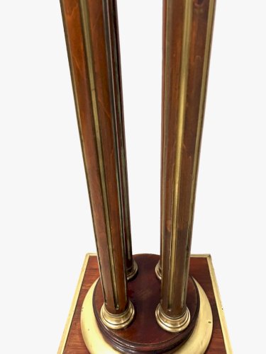 Colonne de présentation Napoléon III en acajou XX siècle