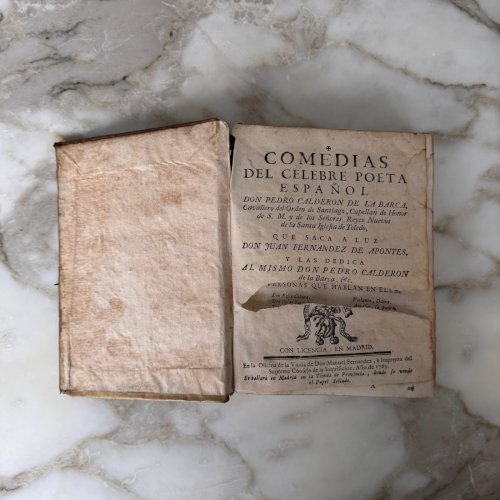 Comedia del Celebre Poeta Español don Pedro Calderon de la Barca M3418