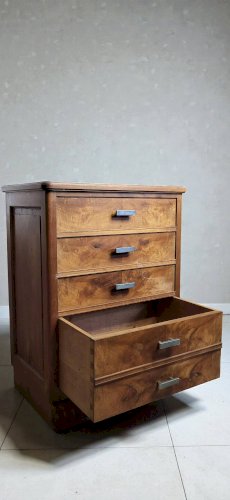 Commode Art déco en Noyer