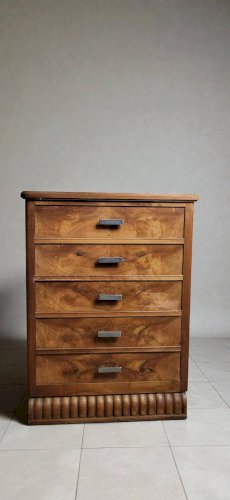 Commode Art déco en Noyer