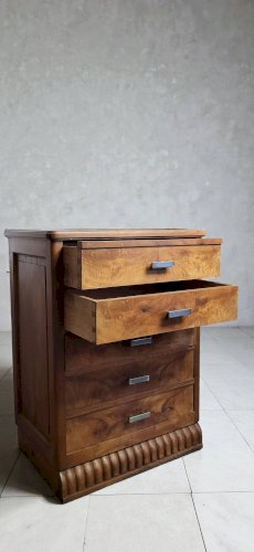 Commode Art déco en Noyer