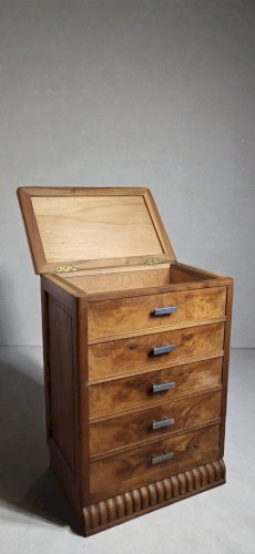 Commode Art déco en Noyer