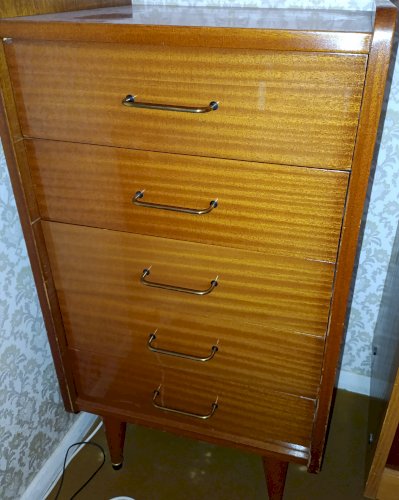 Commode chiffonier vintage années 50/60