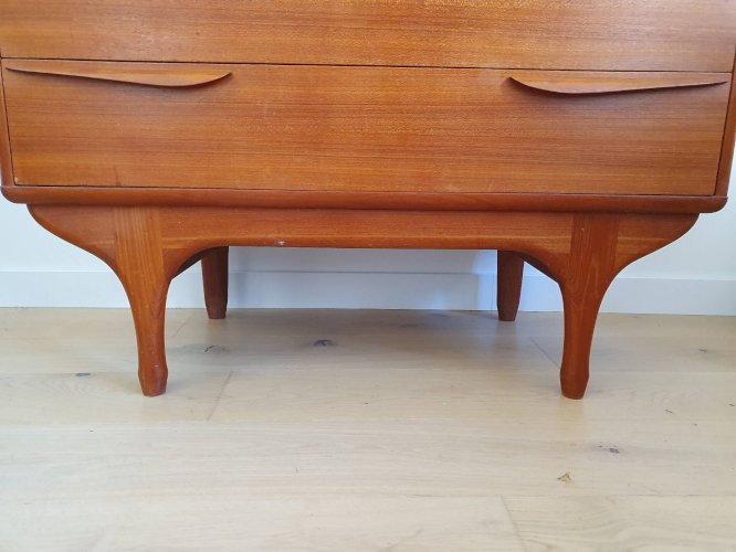 Commode / coiffeuse design scandinave vintage
