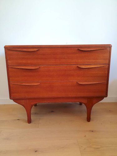 Commode / coiffeuse design scandinave vintage