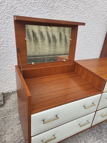 COMMODE COIFFEUSE VINTAGE ROGER LANDAULT