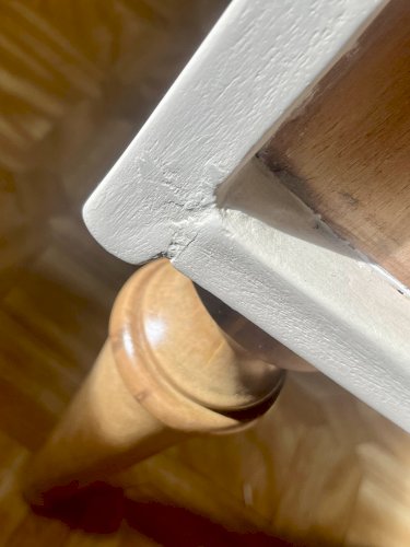 Commode graphique vintage 3 tiroirs