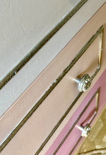 Commode graphique vintage 3 tiroirs