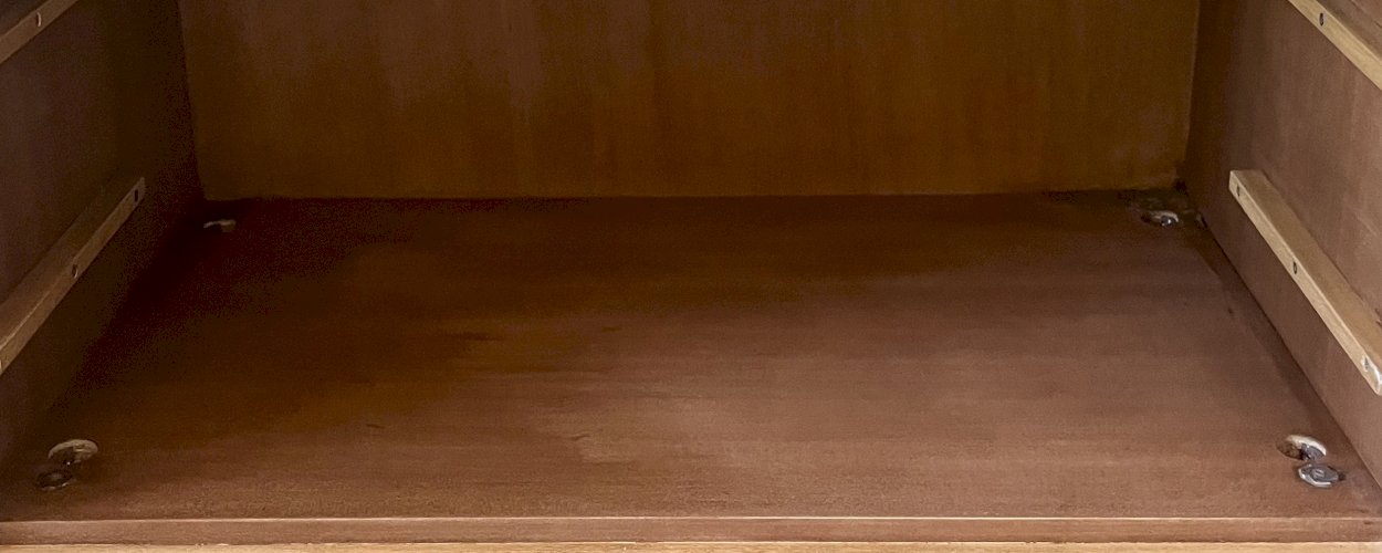 Commode graphique vintage 3 tiroirs