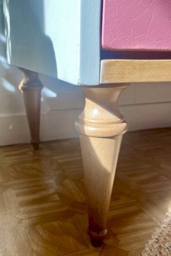 Commode graphique vintage 3 tiroirs