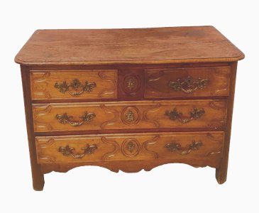 Louis XIV cherrywood chest of drawers, 18th century