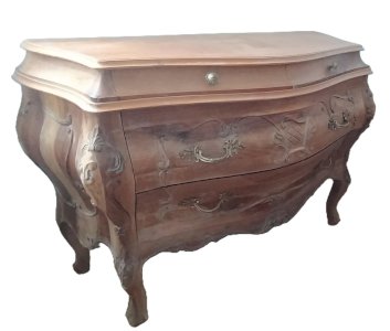 Commode Louis XV galbée dite "tombeau"