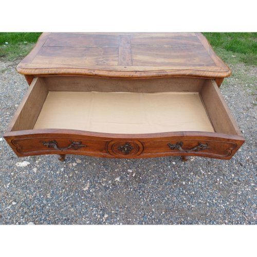 Commode Noyer 19 éme 3 Tiroirs