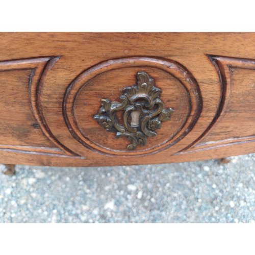 Commode Noyer 19 éme 3 Tiroirs