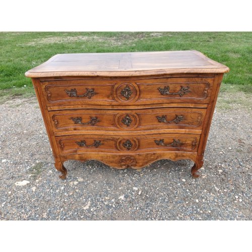 Commode Noyer 19 éme 3 Tiroirs