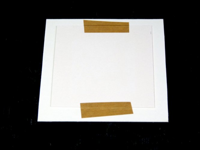 Composition mixte acrylique abstraite signée Patrick Duperron 2003