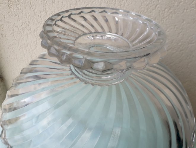 Compotier en verre Portieux