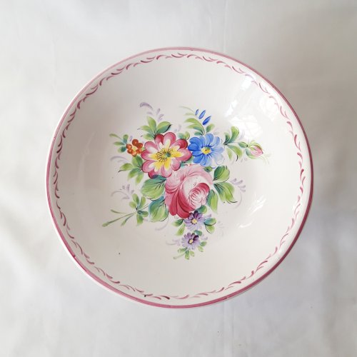 Compotier faïence artisanale