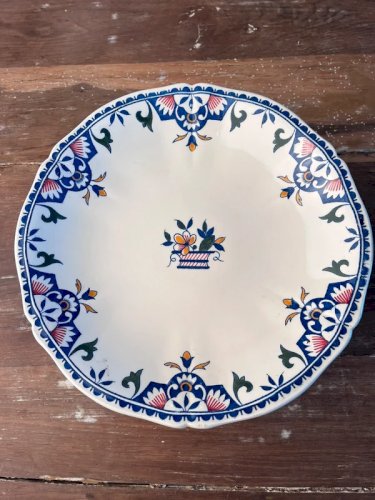 Compotier Gien modèle Rouen Saint Maclou 1938