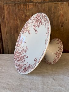 Fer pottery compote St Amand Hamage North Campanul