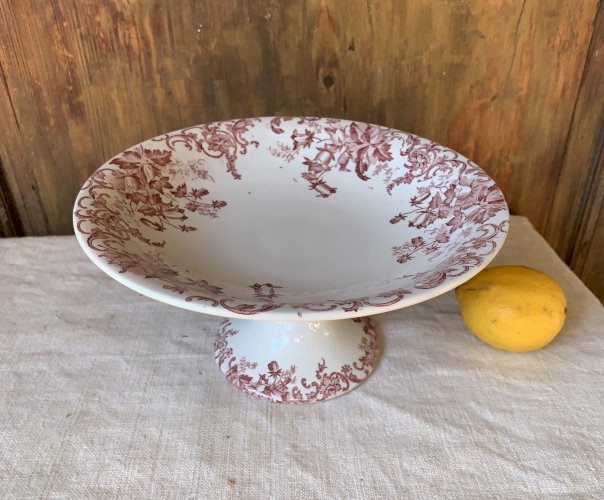 Compotier terre de fer St Amand Hamage Nord Campanul