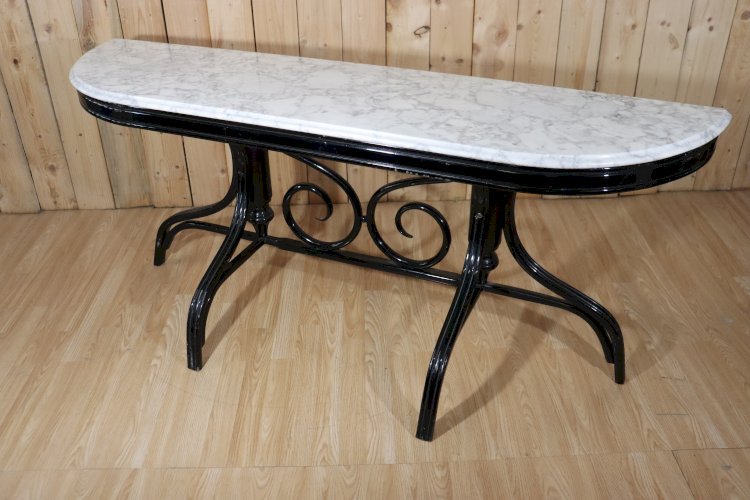 Console en bois courbé style Thonet