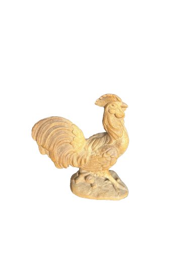 coq bois sculpté artisanat vintage sculpture art populaire