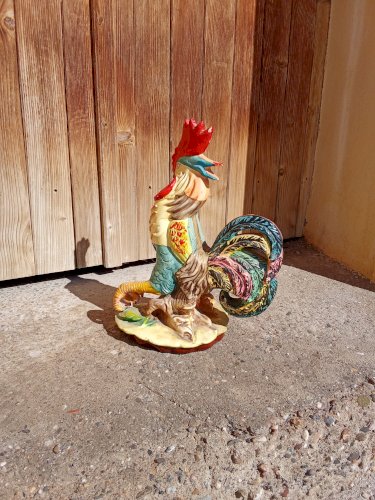Coq décoratif vintage 