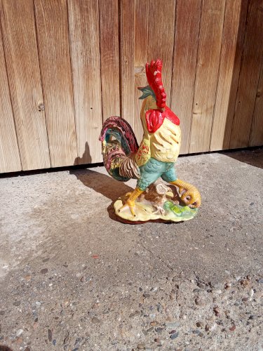Coq décoratif vintage 