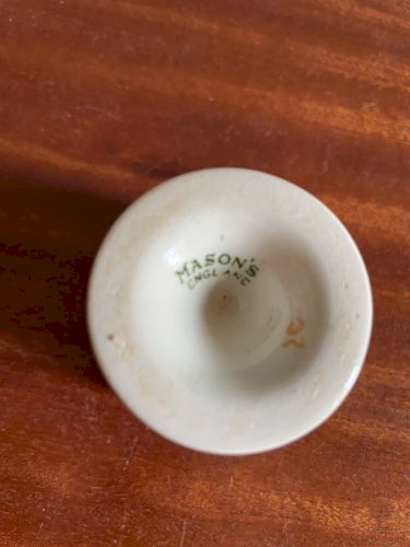 Coquetier ancien Mason’s England « Manche »