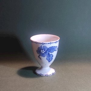 Egg cup in Ironstone, Sarreguemines?