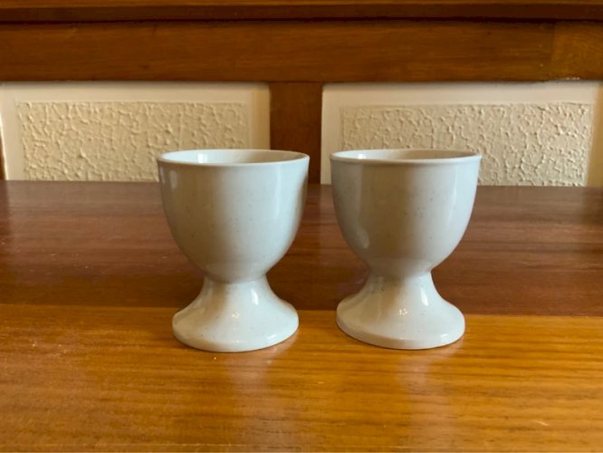 Coquetiers grès made in Korea vintage