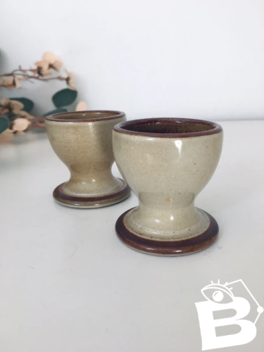 Coquetiers grès vintage