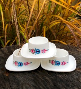 Coquetiers rétro vintage Syla