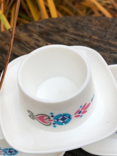 Coquetiers rétro vintage Syla