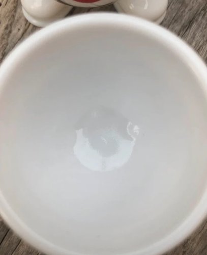 Coquetiers Smiley rétro vintage