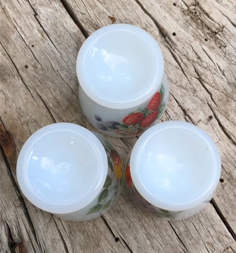 Coquetiers vintage Arcopal