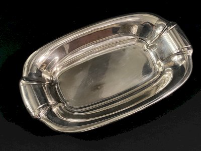 1950s Vintage Metal Bread Basket